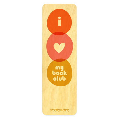 Book Club Wood Bookmark
