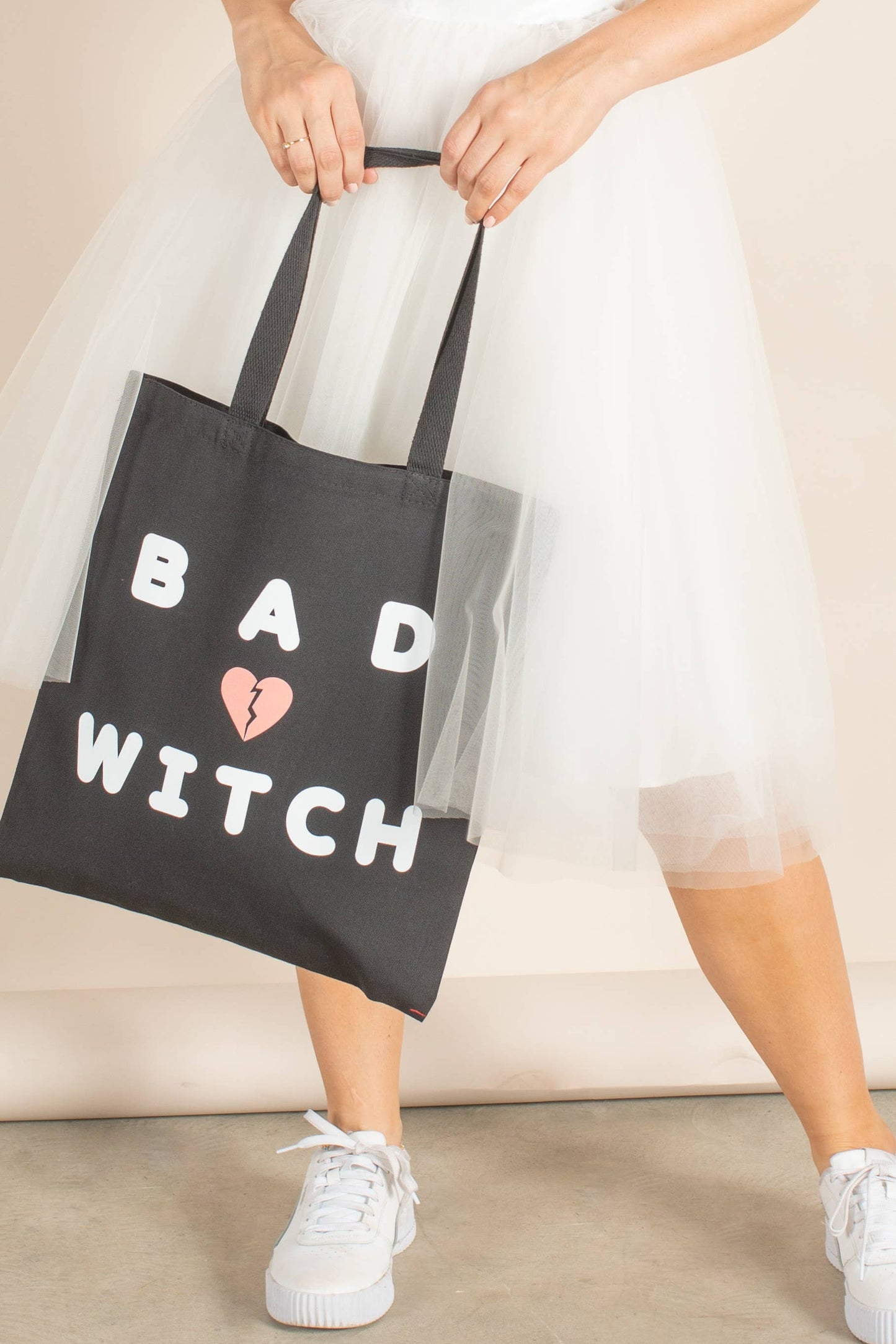 Bad Witch Halloween Tote Bag