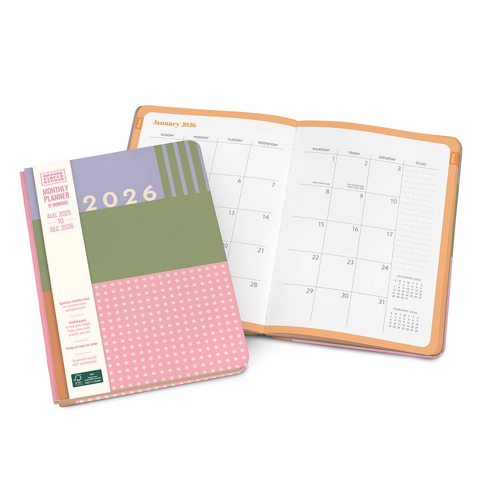 2026 Color Block Planner