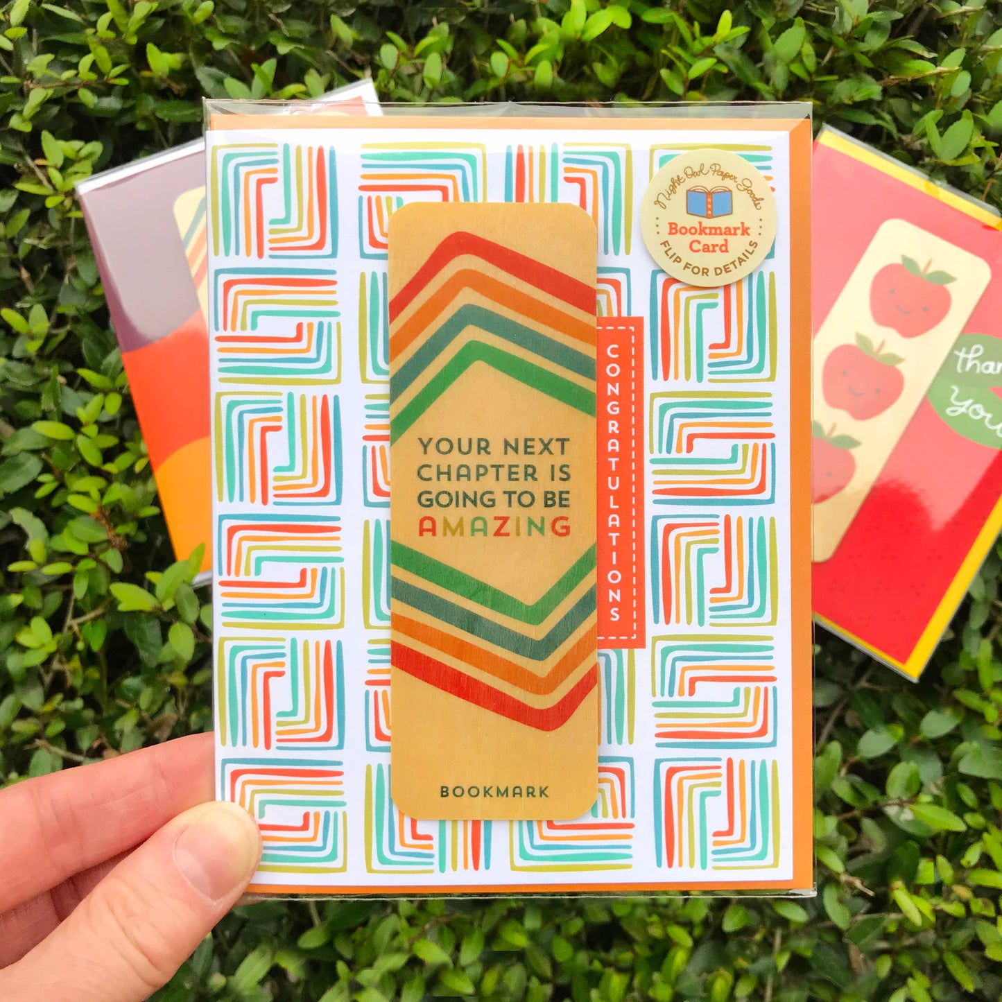 Congrats Bookmark & Card