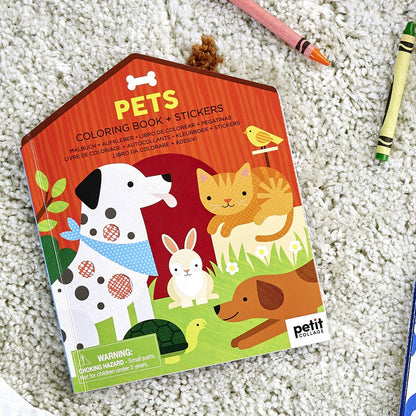 Pets Coloring Book