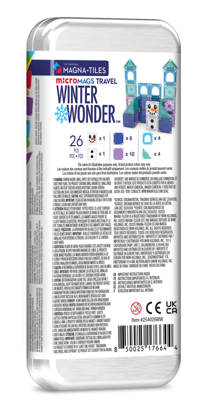 Winter Wonder 26 pc Travel Set