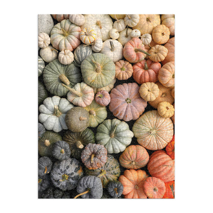 Heirloom Pumpkins 1000 Piece Puzzle in Square Box