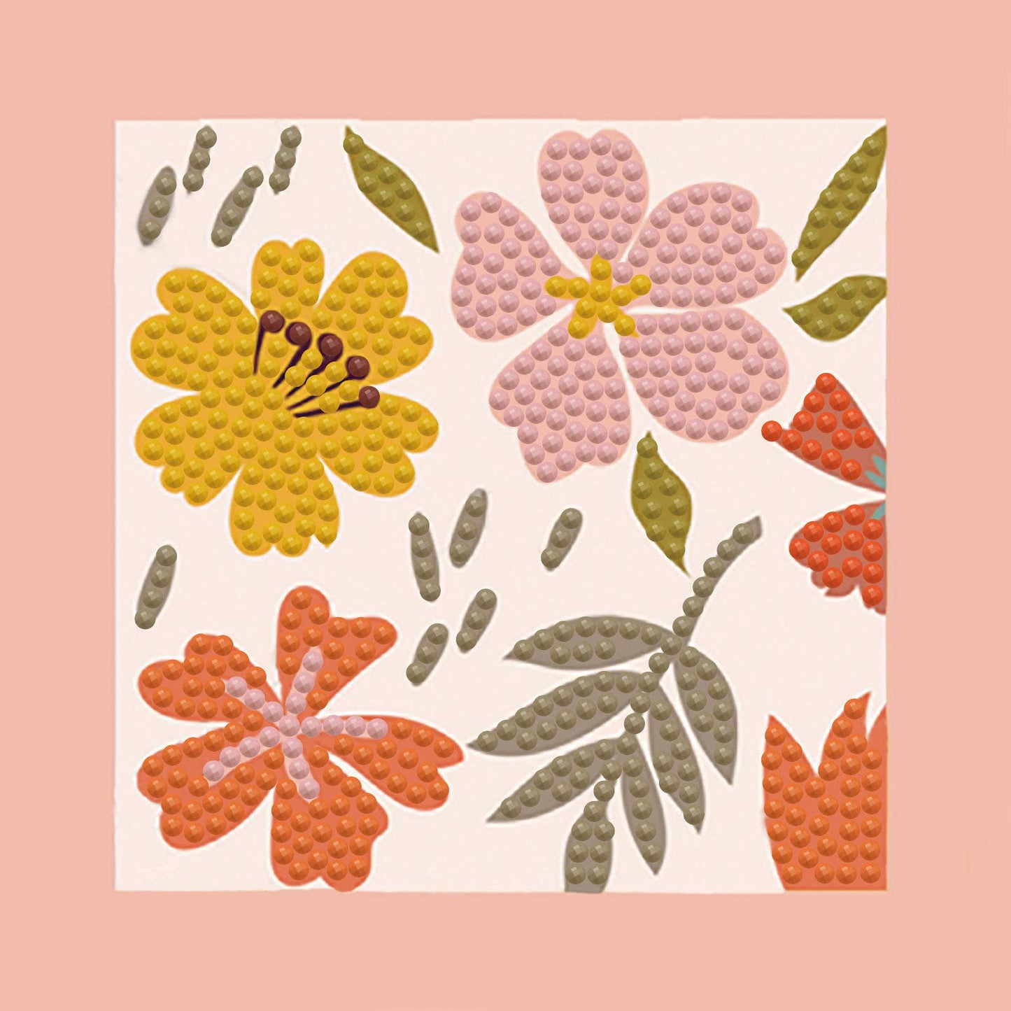 Floral Diamond Dotz