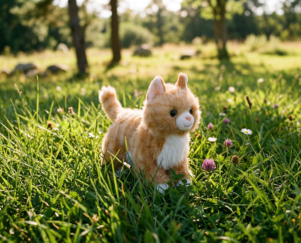 Orange Tabby Kitten 9"