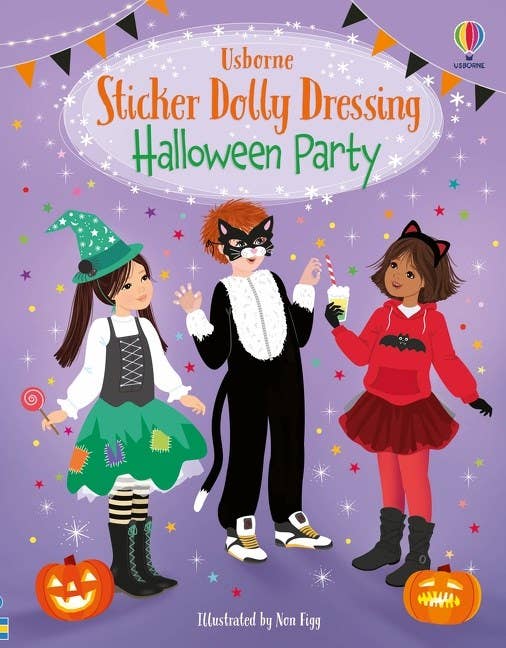 Halloween Party Sticker Dolly Dressing