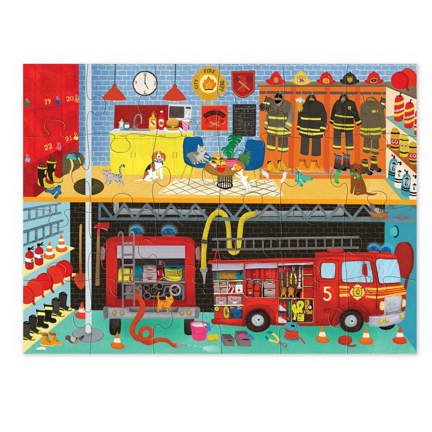 Fire Station 24 pc Puzzle