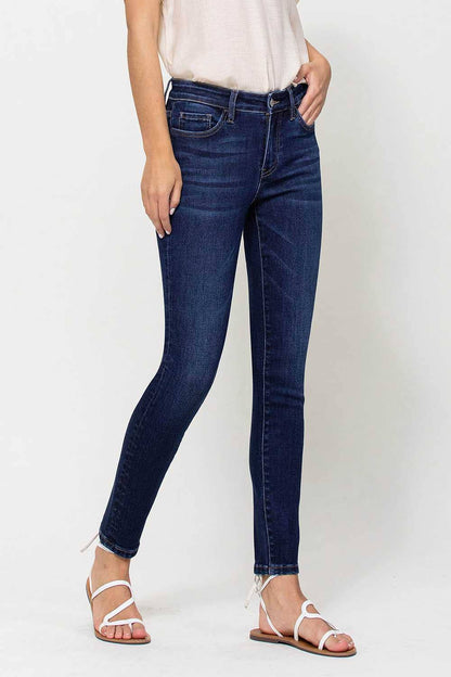 Haylie HIGH RISE ANKLE SKINNY JEANS