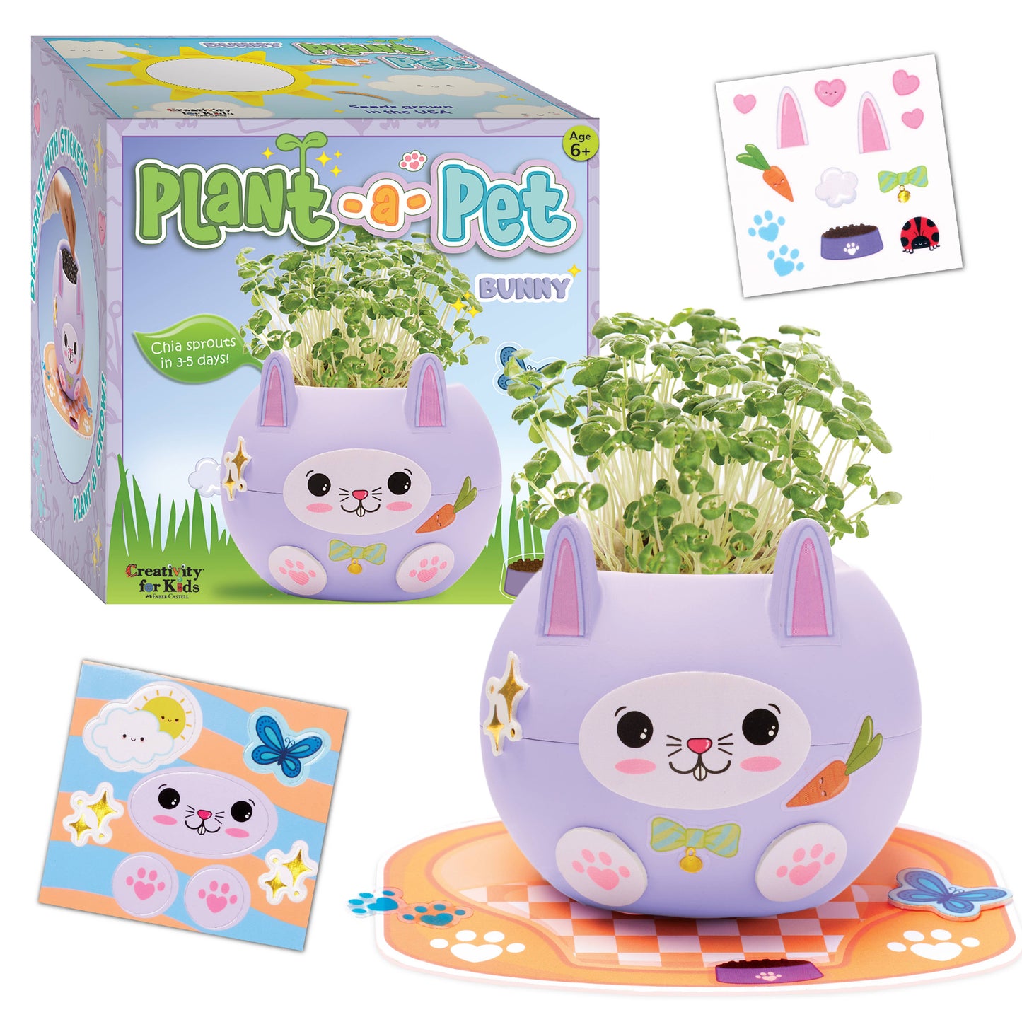 Plant a Pet Mini Grow Craft Kit for Kids