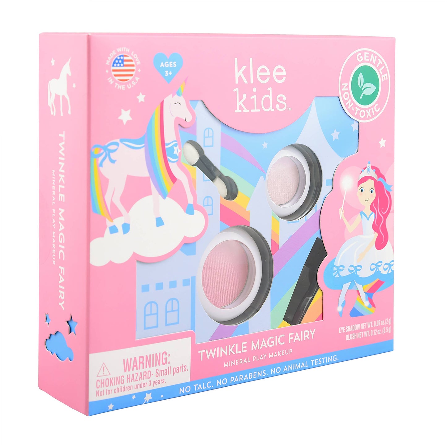 Twinkle Magic Fairy Klee Kids Play Makeup 2-PC Kit