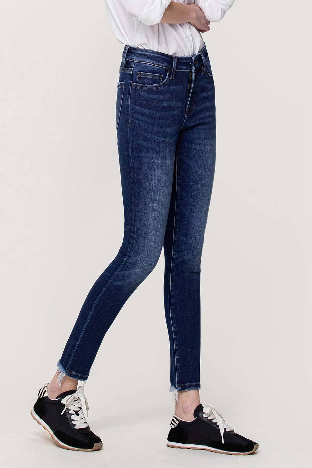 Amber MID RISE ANKLE SKINNY JEANS