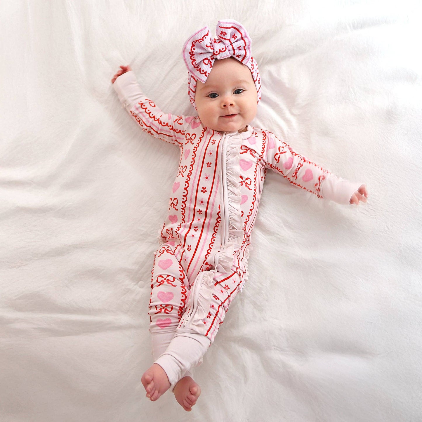 Hallie Ruffle Zip