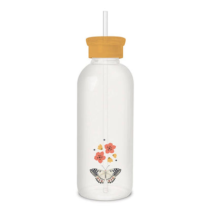Grow Evolve Transform Glass Water Bottle
