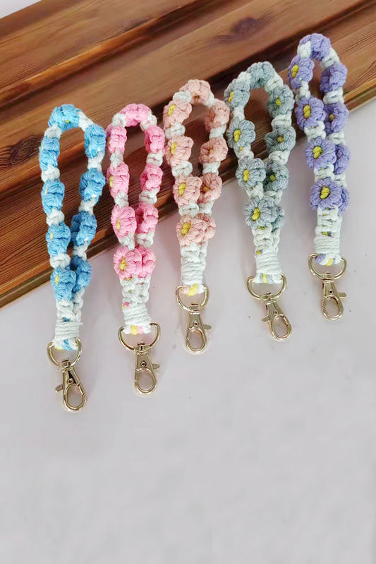 Daisy Flower Keychain