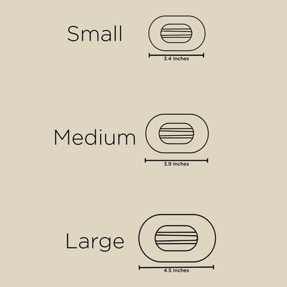 Flat Round Hair Clip | Red Carpet Ready