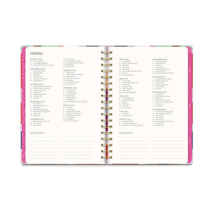 2025 Summer Poppies Tri-Tab Planner