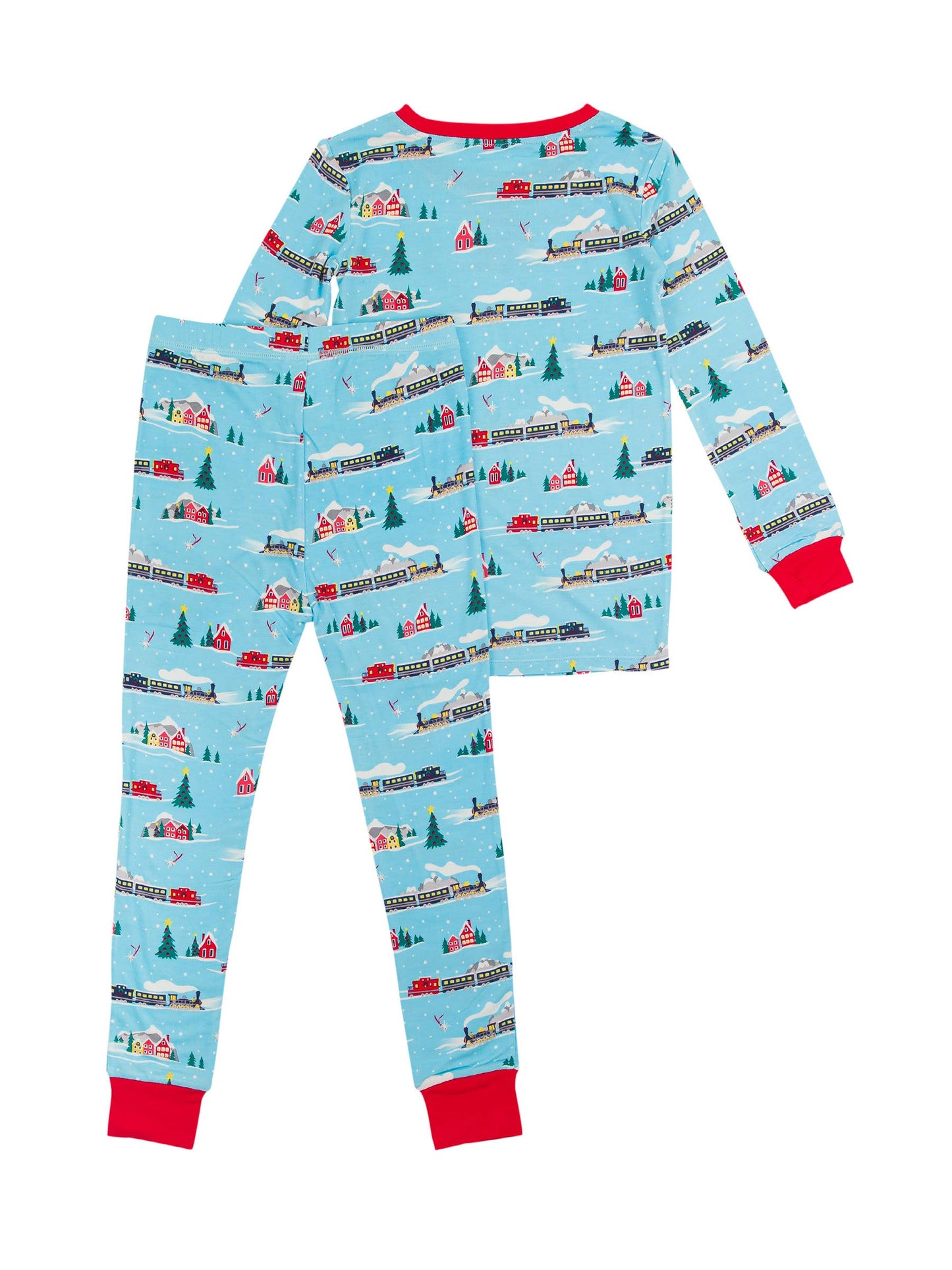 Winter Express Bamboo Pajama Set