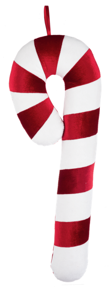 20" Stuffed Candy Cane Ornaments