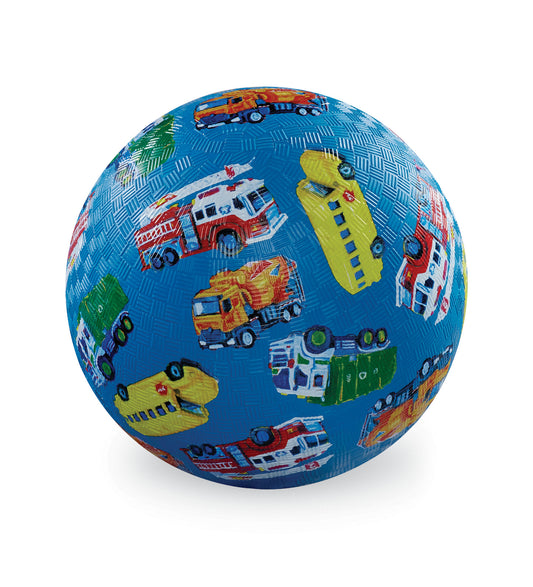 City Vehicles 7” Playground Ball