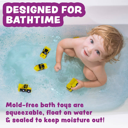 Construction Trucks Bath Toys
