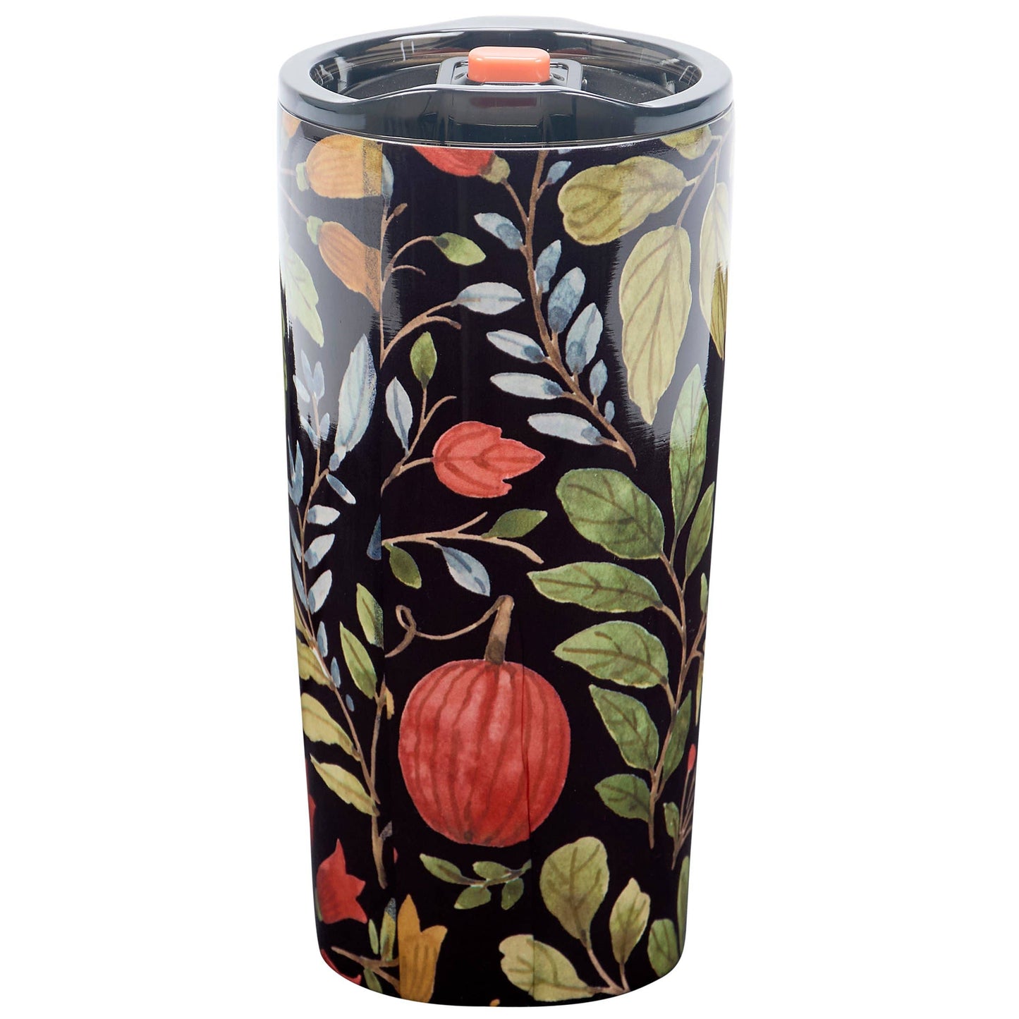 Floral Halloween Coffee Tumbler