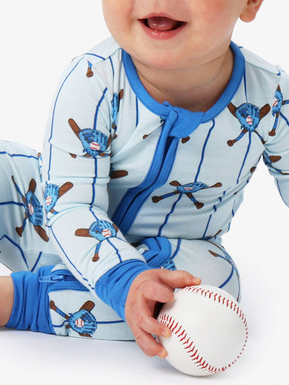 Batter Up Baseball Footie Pajama