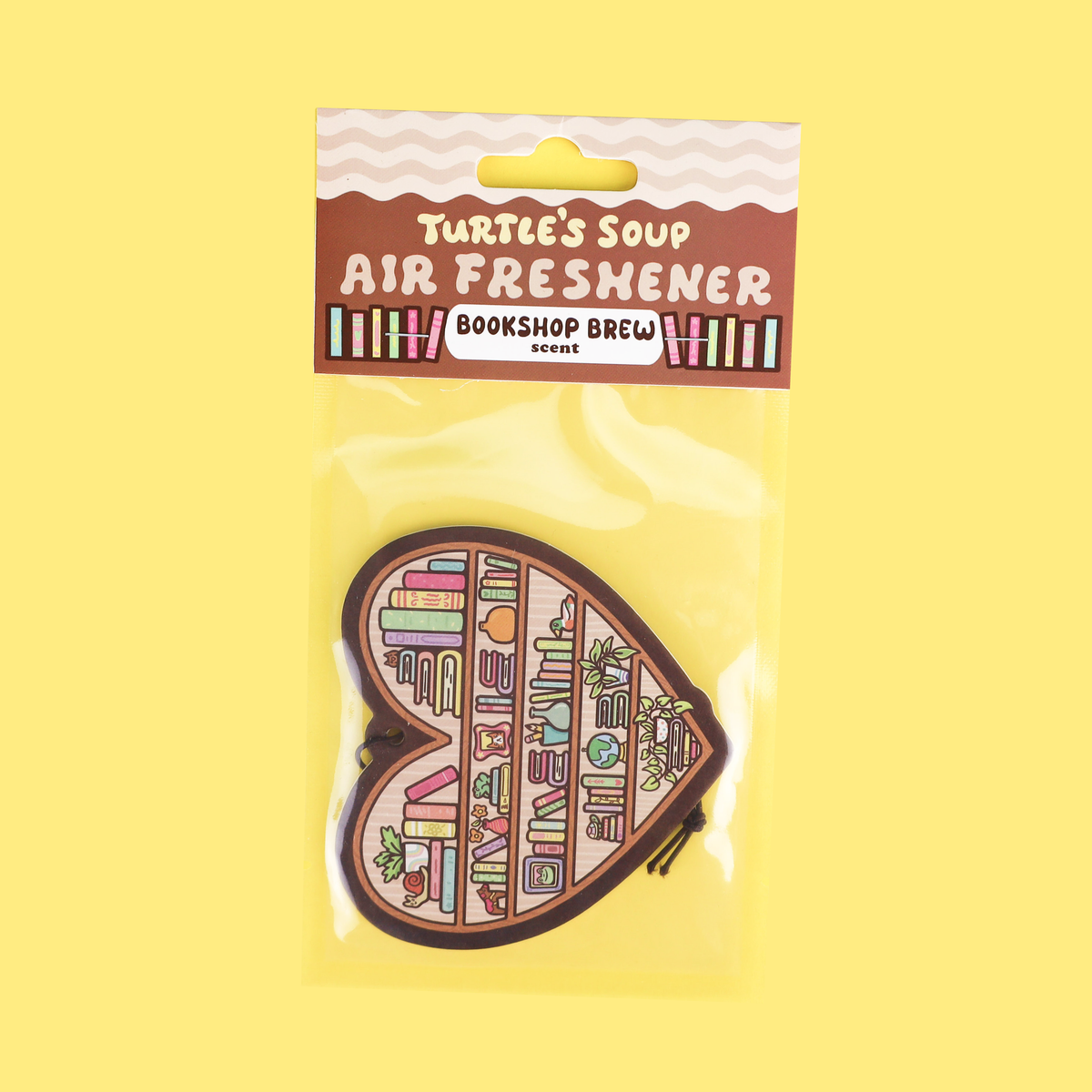 Heart Bookshelf Air Freshener
