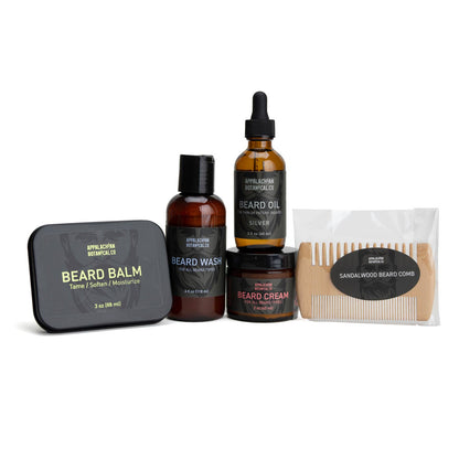 Silver Complete Beard Care Kit