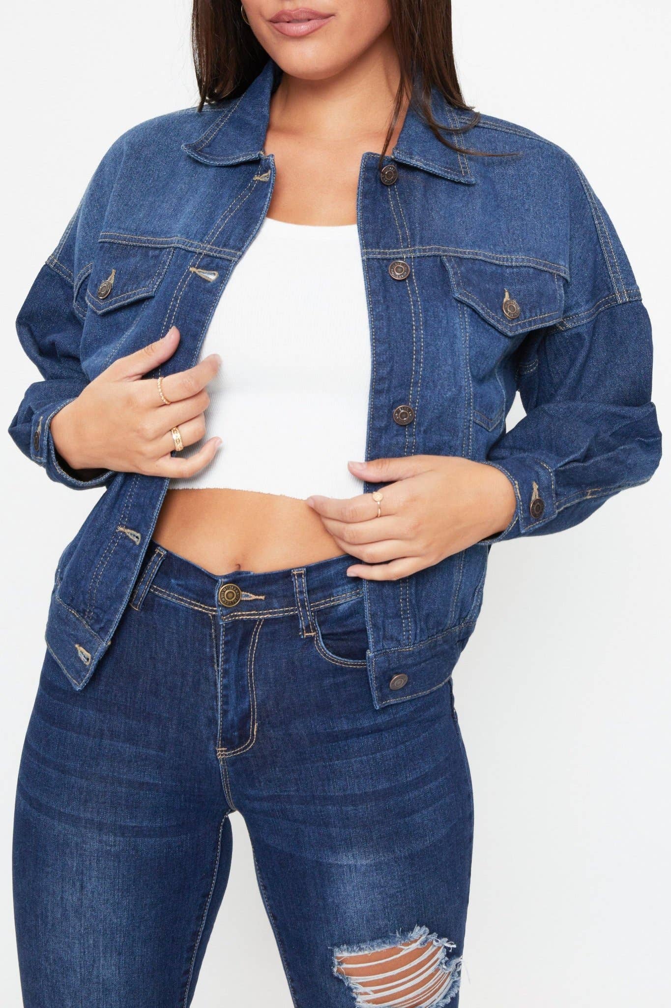 80's Style Denim Jacket