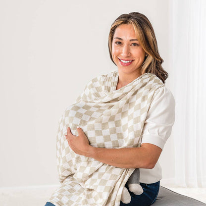 Chai Stripes Breastfeeding Boss