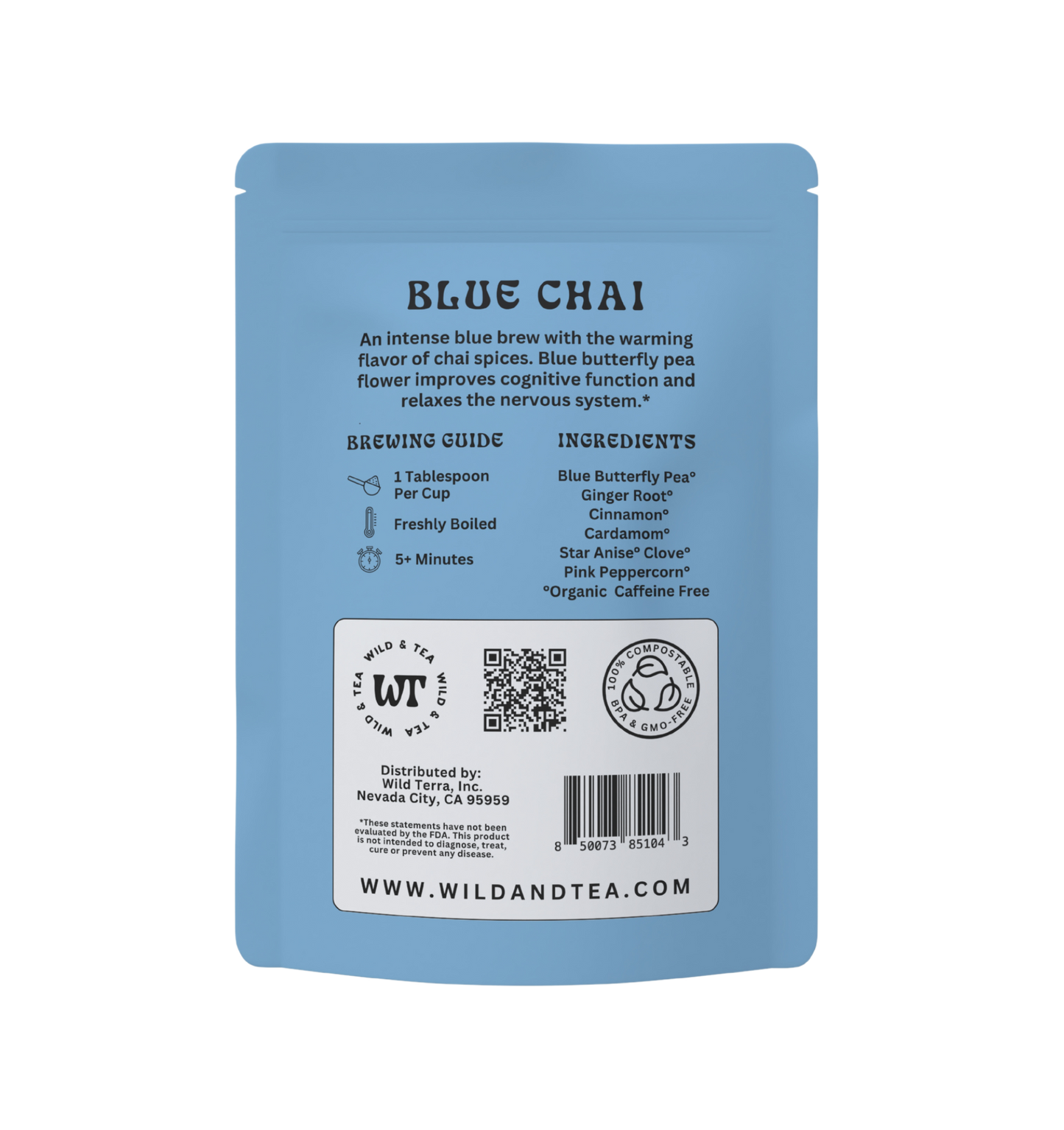 Blue Chai Herbal Tea