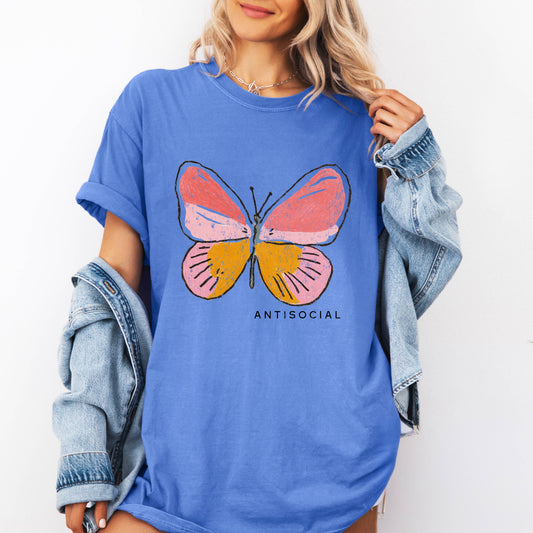 Antisocial Butterfly Tee