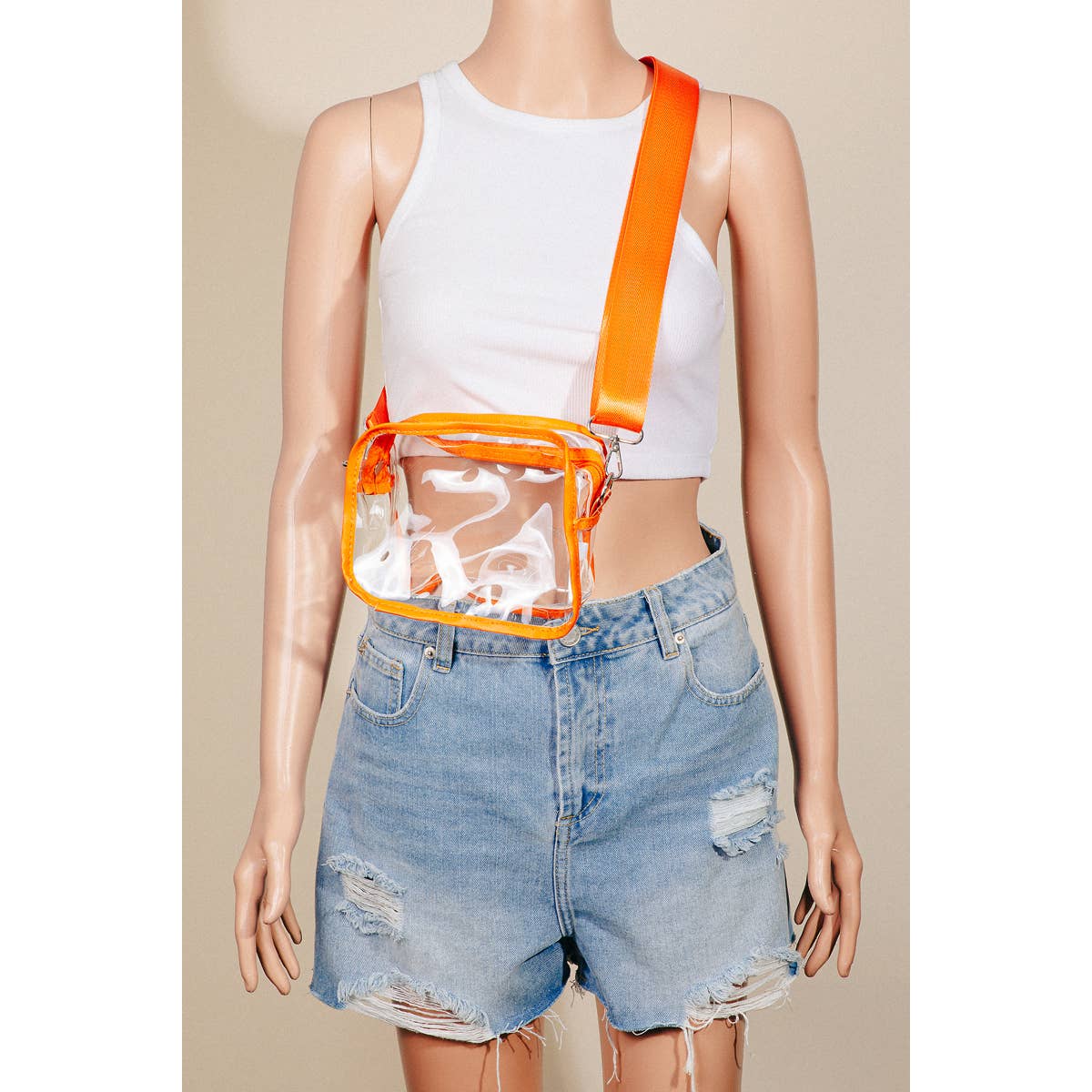 Clear See Through Crossbody Bag