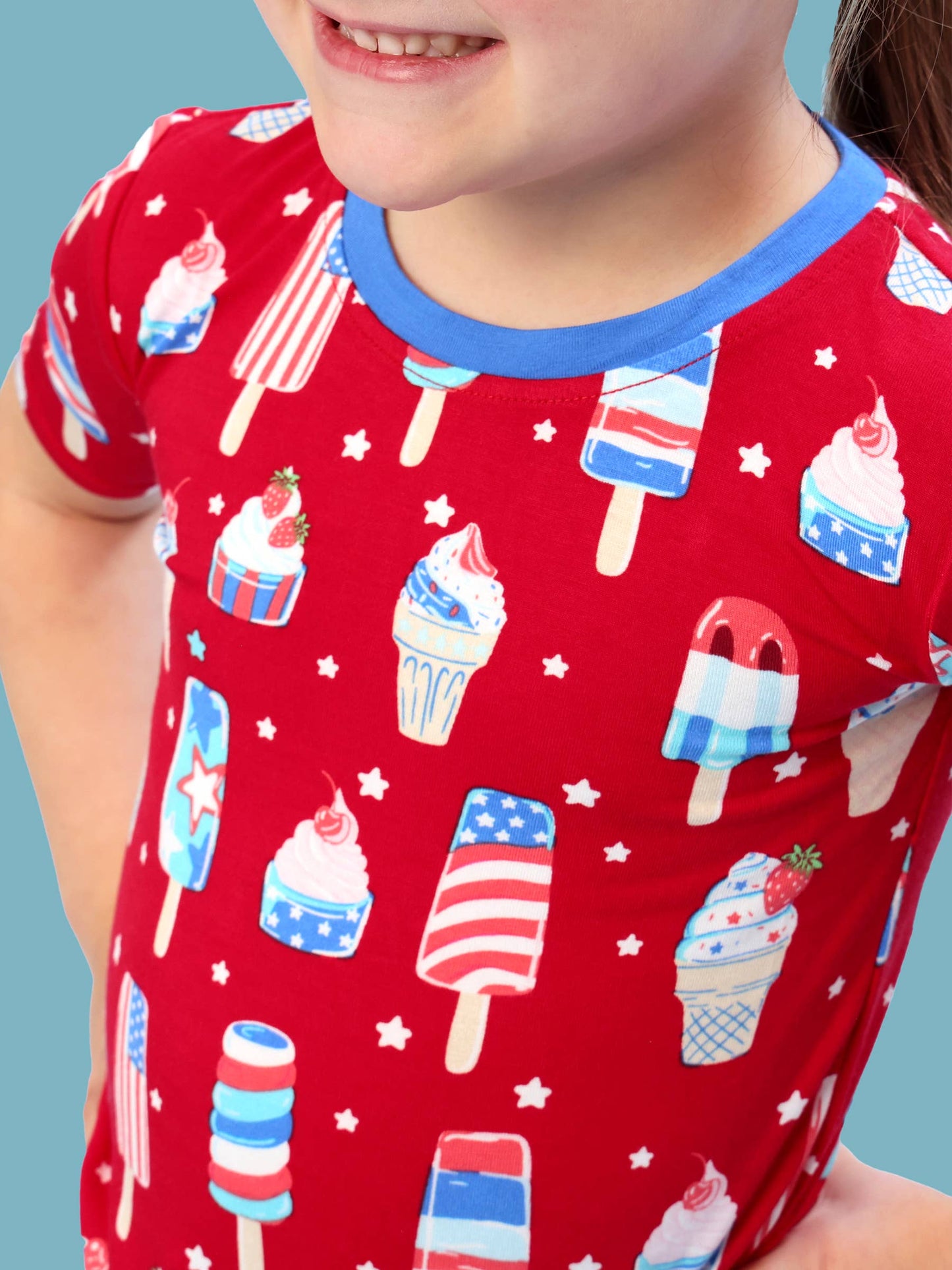 Stars & Scoops Ice Cream 2 pc PJ Set
