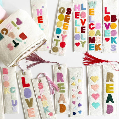 Read Felt Bookmark