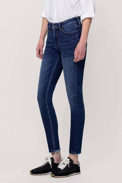 Amber MID RISE ANKLE SKINNY JEANS