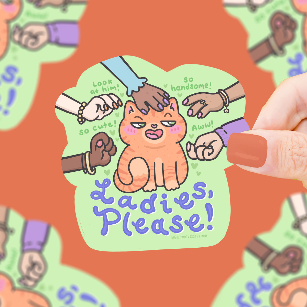 Ladies Please Sticker