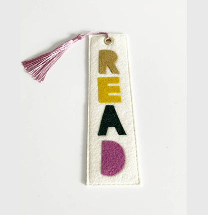 Read Felt Bookmark