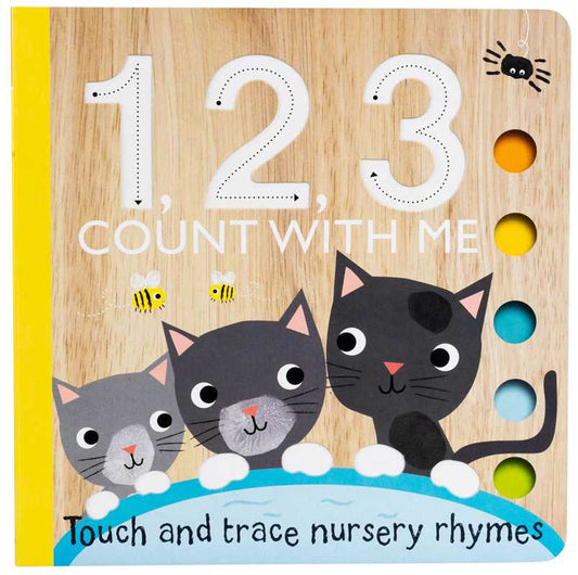 1, 2, 3 Count with Me, Touch and Trace