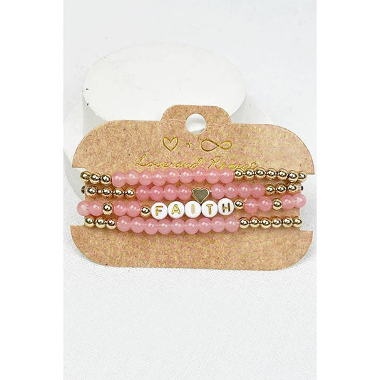 Faith Stack Bracelets