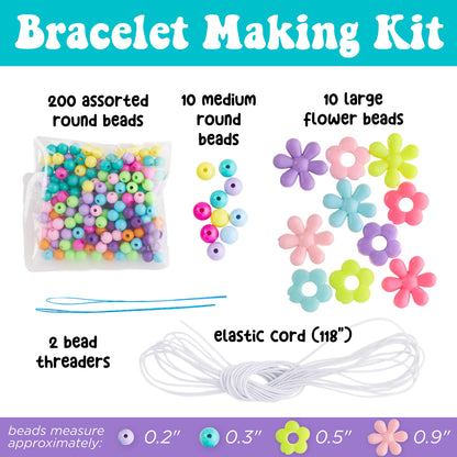 Beaded Flower Bracelets Kit