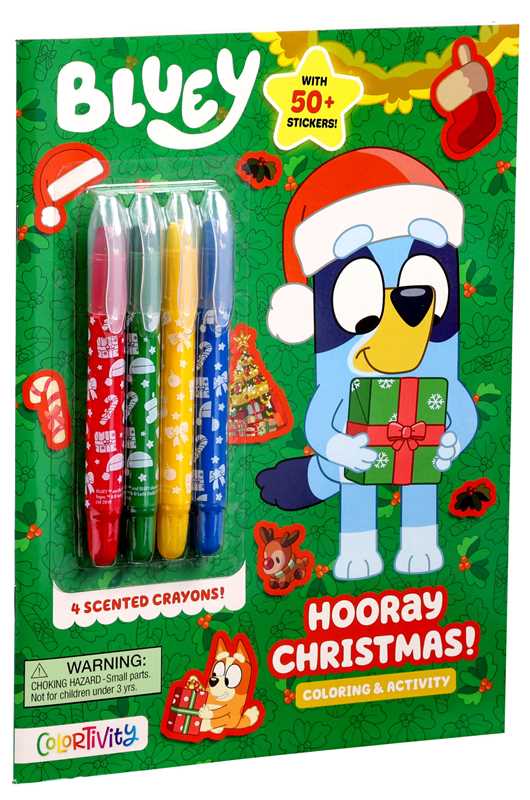 Hooray Christmas! Bluey Colortivity