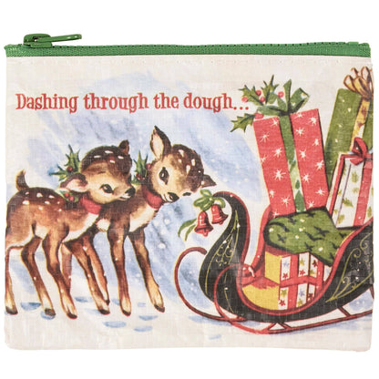 Dashing Through The Dough Zipper Wallet