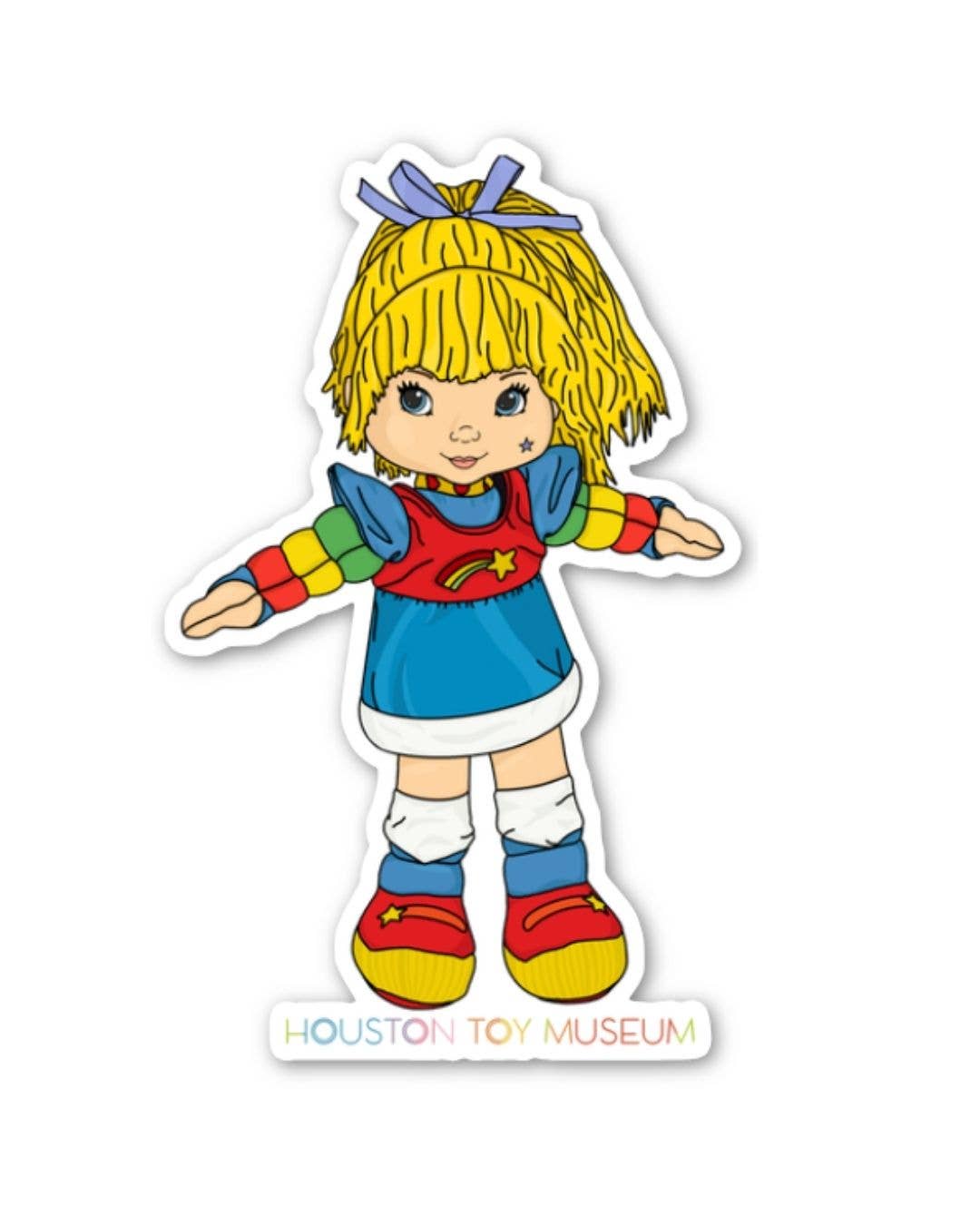 Rainbow Brite Doll Sticker