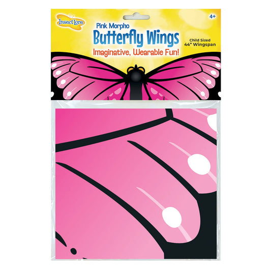 Pink Morpho Butterfly Wings