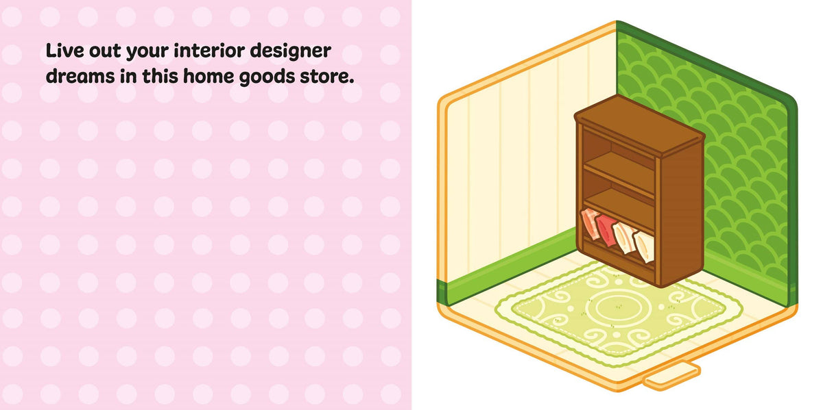 Cute & Cozy Sticker Rooms: Cozy Stores