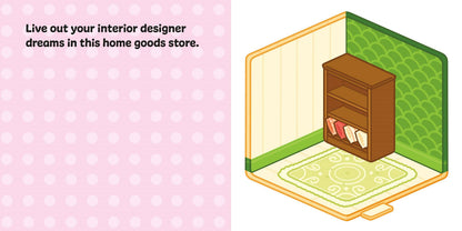 Cute & Cozy Sticker Rooms: Cozy Stores