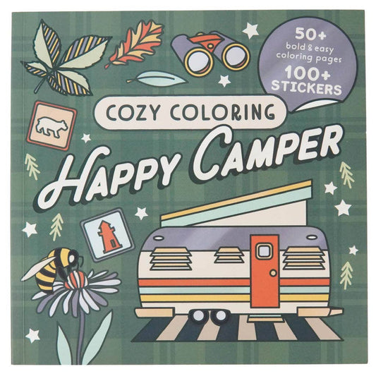 Happy Camper Cozy Coloring