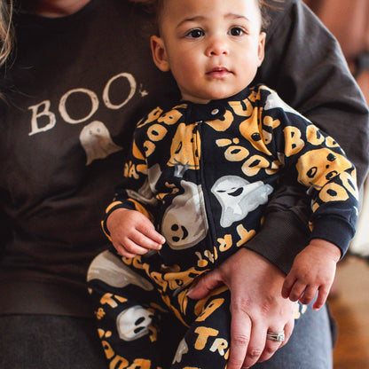 Boo! Footed Pajamas