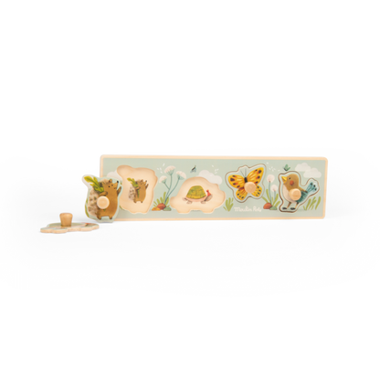 The Three Little Rabbits Wooden Animal Puzzle